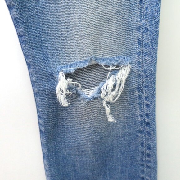 Mother High Waisted Looker Ankle Fray Size 25 - Picture 6 of 14